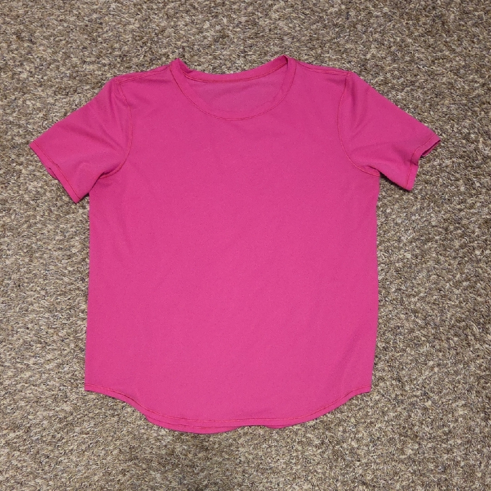 Lululemon Pink Short Sleeve T-Shirt